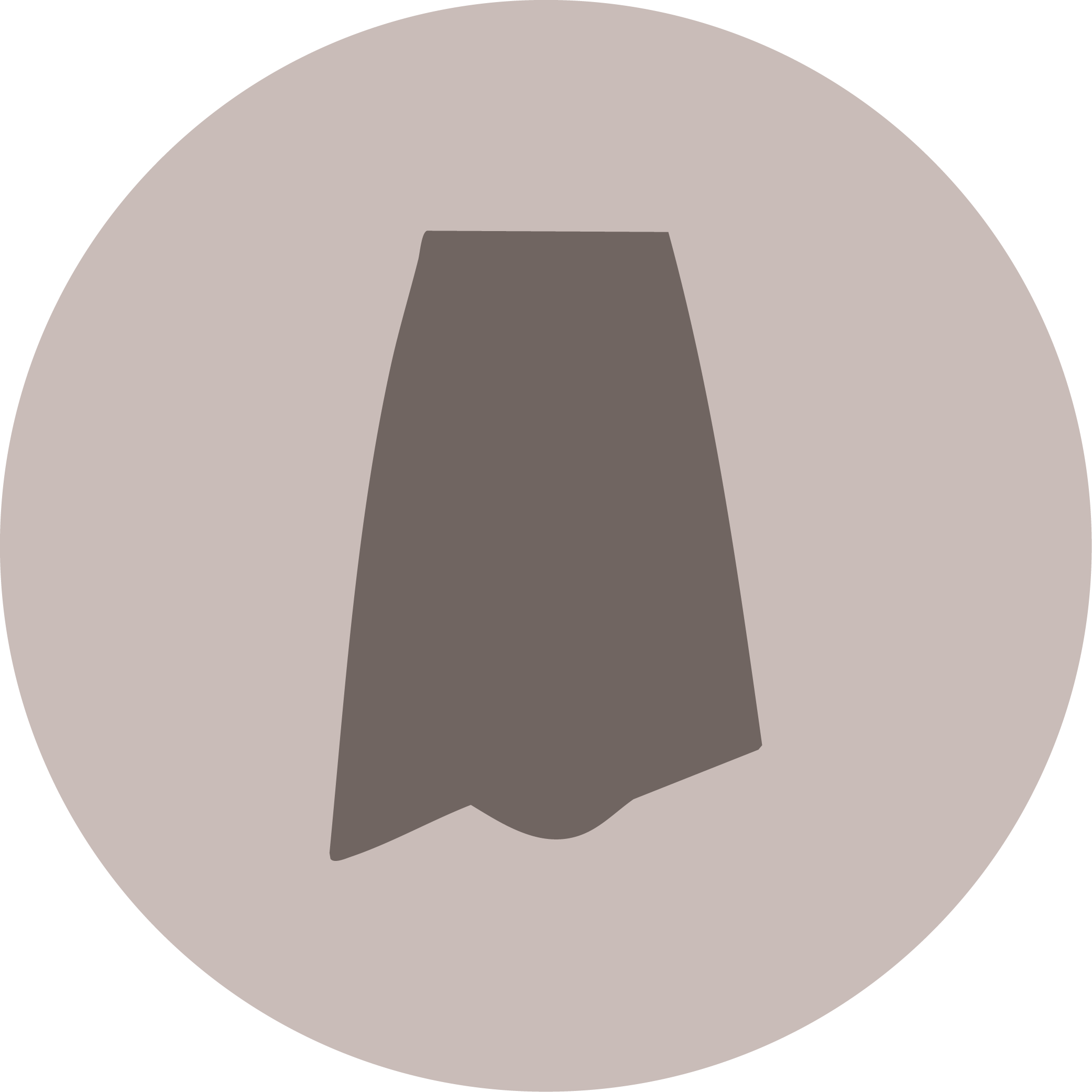 アシンメトリースカート