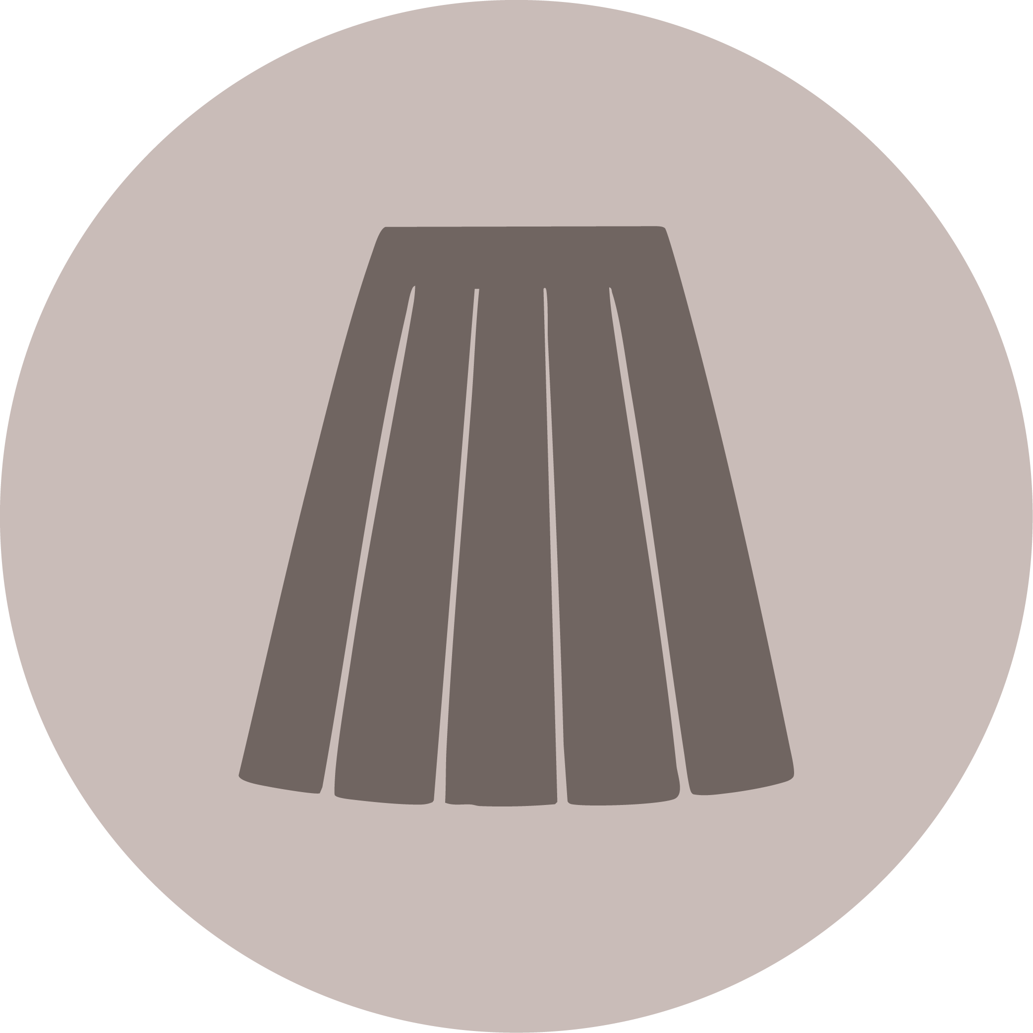 プリーツスカート