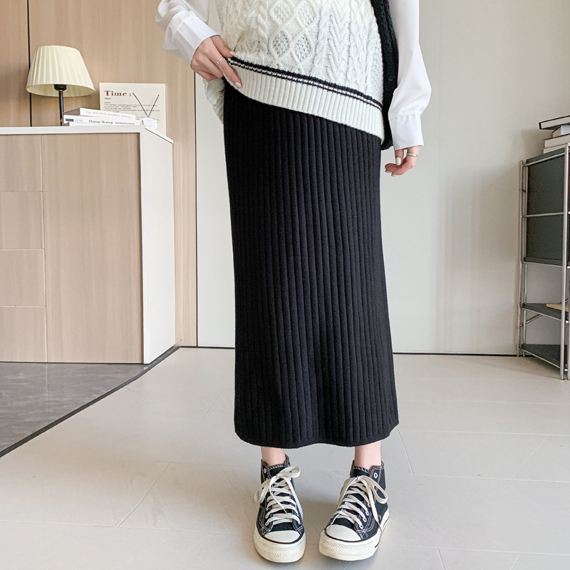 タイトスカート リブニットタイトスカート